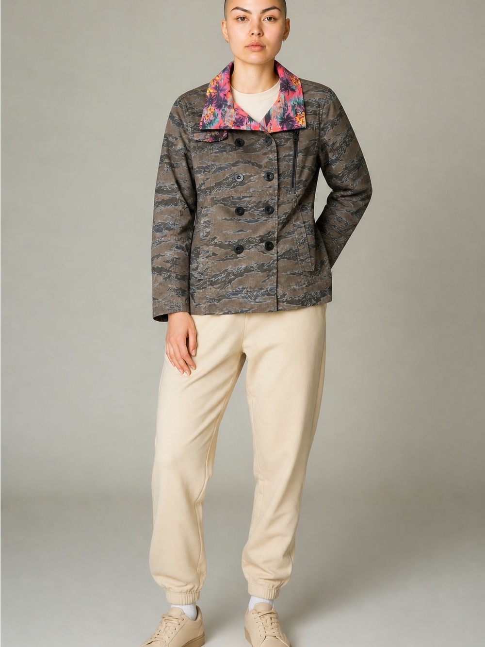 Hurley Tropical Trim Camo Jacket